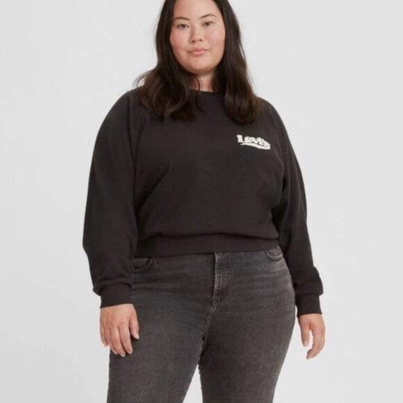 Levi’s Black Sweatshirt 4X - Picture 1 of 7